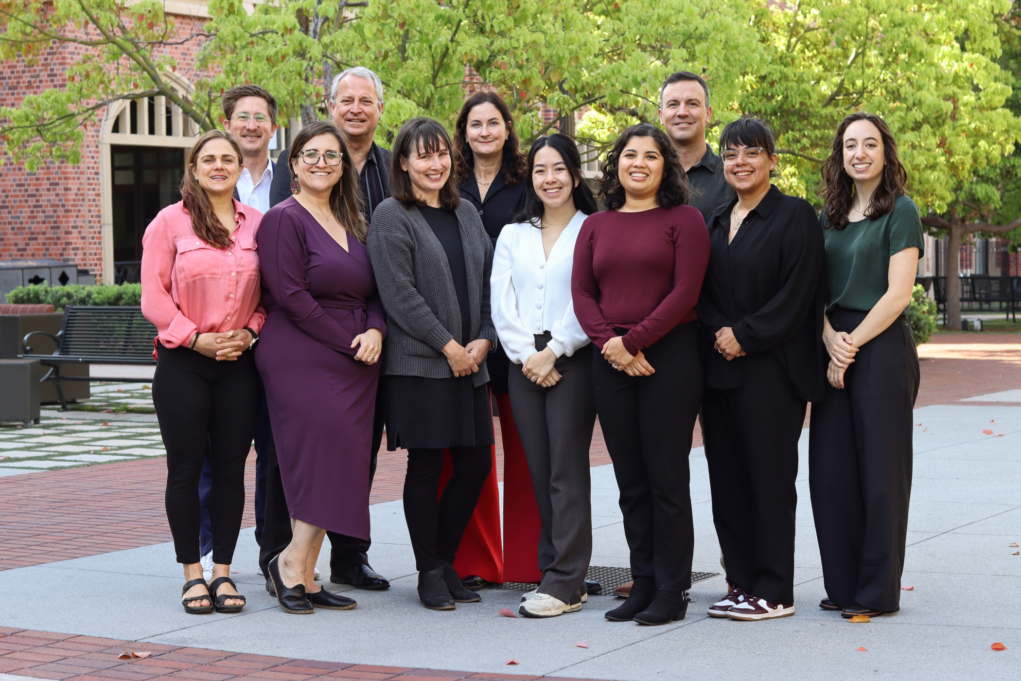 Group photo of the Office of Sustainability staff.